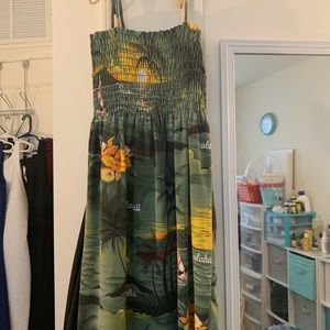 Kids authentic hawaiian dress